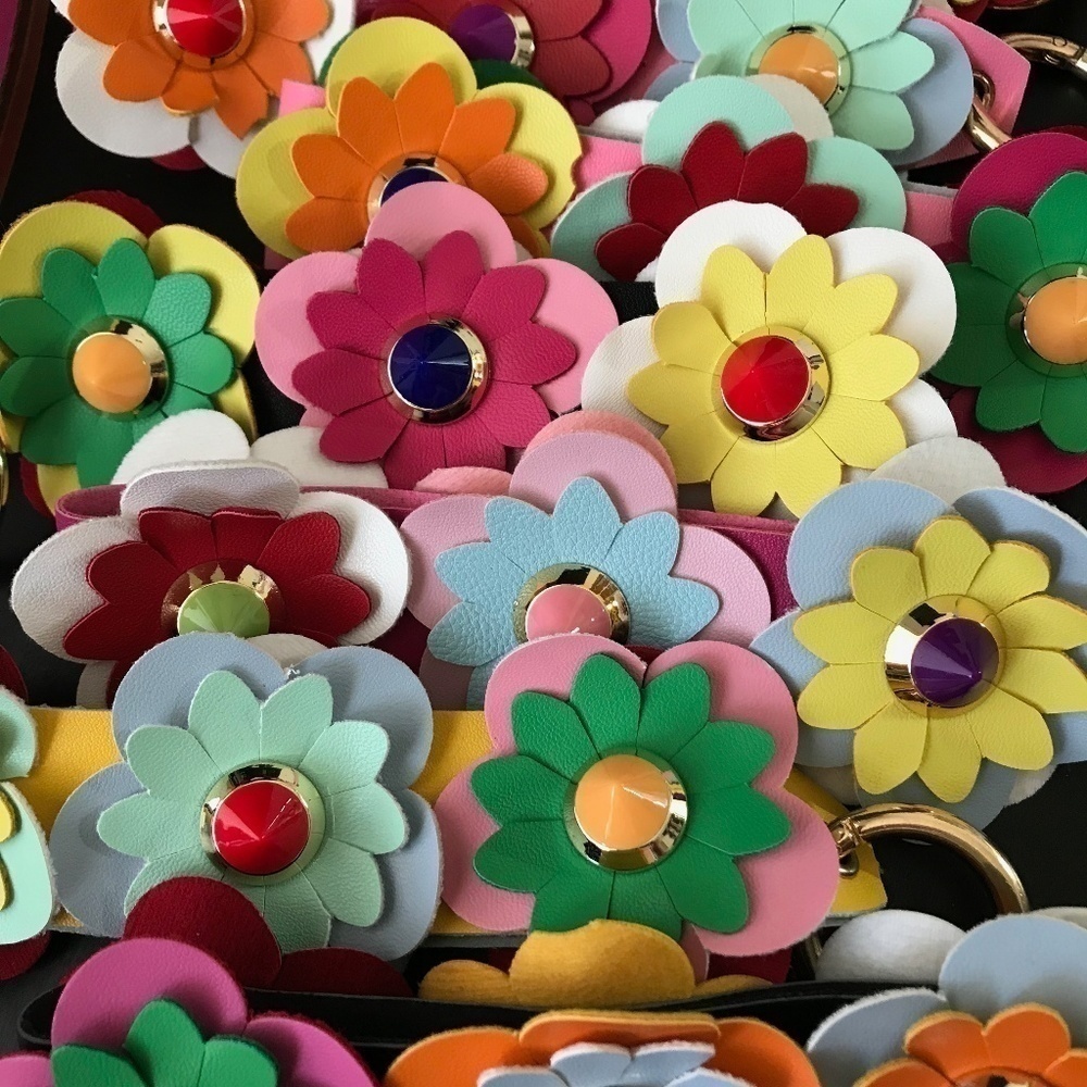 Spring Flower Purse Charm - Picture 6 of 7